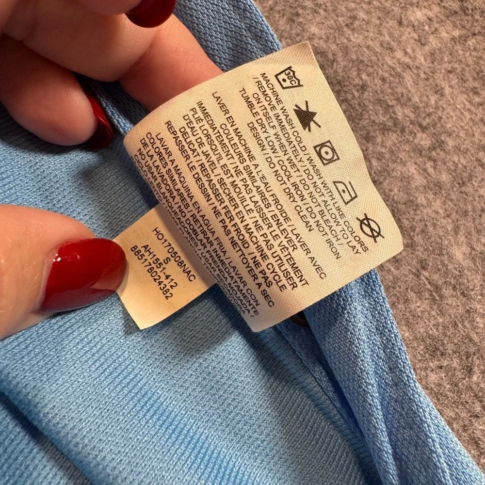 Air Jordan 11 Retro Breakaway Tear Away Pants Mens Small UNC Blue AH1551-412 Y2K